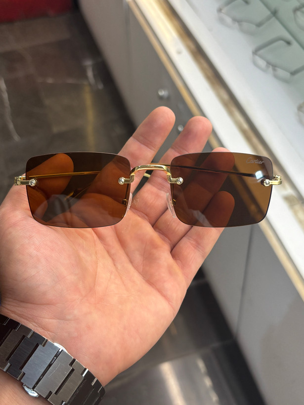 عینک آفتابی UNISEX فریم لس کارتیر FL01